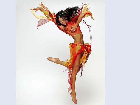 Dancing Girl - dancing girl, picture, cool