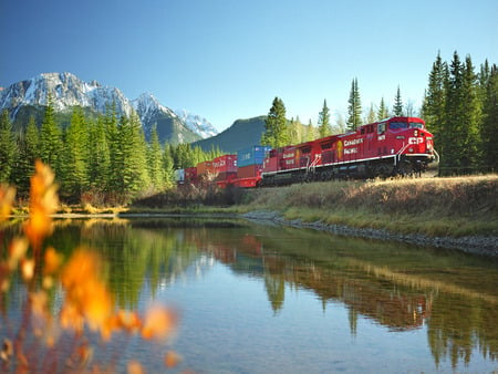 RAILROADTRAIN - train, hills