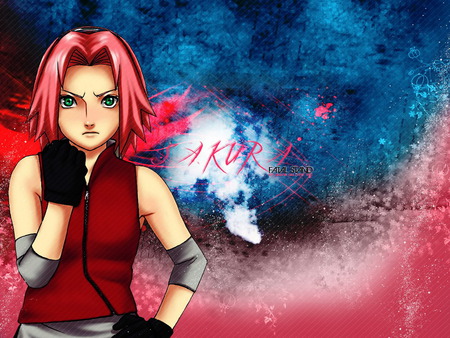 Sakura_wallpaper - anime, wallpapers, naruto, other