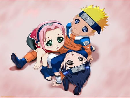 naruto sakura sasuke - anime, wallpapers, naruto, other