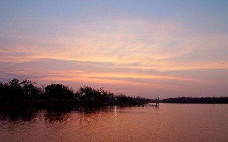 Sunset - nature, sunset