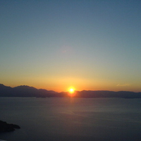 SUNSET IN CRETE