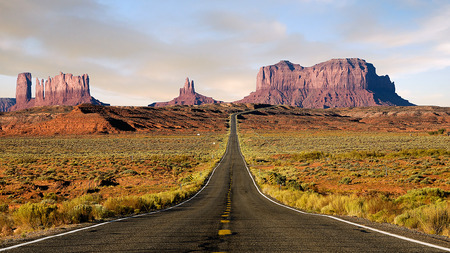 route 163  - monument, desert, usa