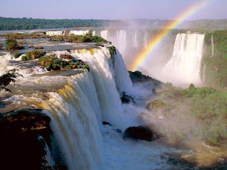 Devil\'s Throat, Iguassu Falls, Argentina - mountain, devils throat, iguassu falls, waterfalls, argentina