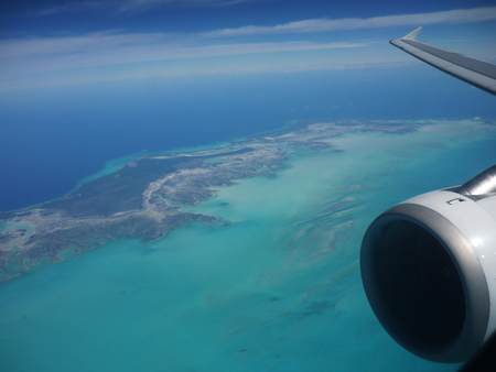 Caribbean Dream - ocean, beach, island, sea, airplane, caribbean