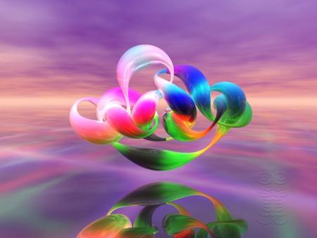 Colorful Balloon Image - cg, abstract, colorful, balloons, 3d, art