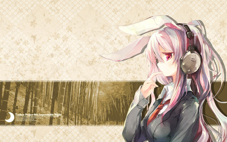 LeiSen - rabbit, fantasy, anime, apparition, girl, cute, japanese