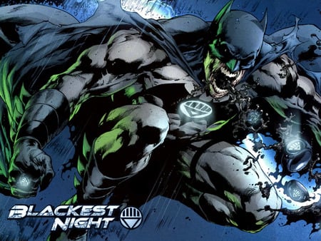 Blackest Night - Batmanrise - black, anger, night, batmanrise, might