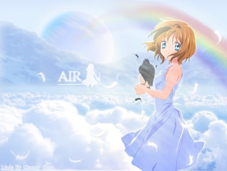 Air - anime, sky, air, cool