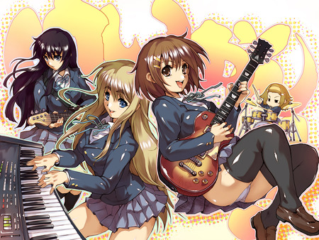 K-ON - k-on, anime, cute, music