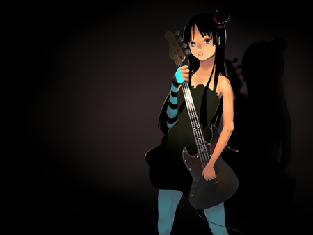 K-ON Mio - k-on, mio, cute, anime, music