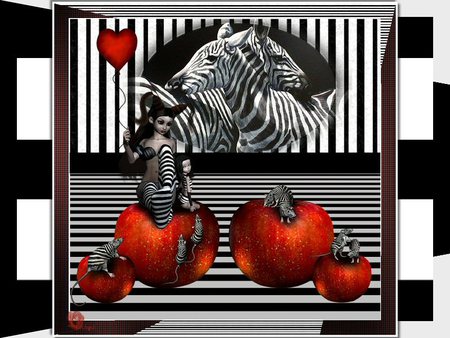 zebra - fantasy, zebra