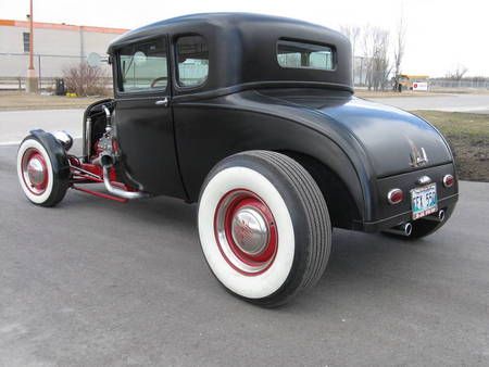 1929 Ford Hot Rod - ford, hot, black, rod