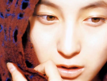 Mysterious Eyes - ryoko hirosue, japanese idle, japanese actress