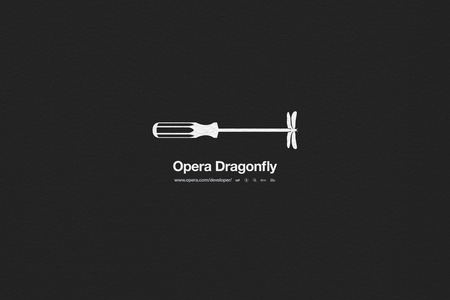 Opera Dragonfly - dev, screw, dragonfly, opera, screw driver, black, fly, developer