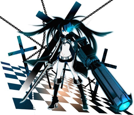 Black Rock Shooter - vocaloid, black rock shooter