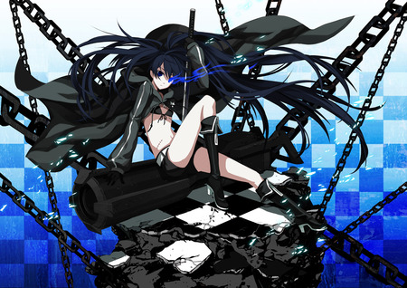 Black Rock Shooter - vocaloid, black rock shooter