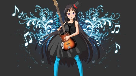 K-ON Mio - k-on, music, anime, cute, mio