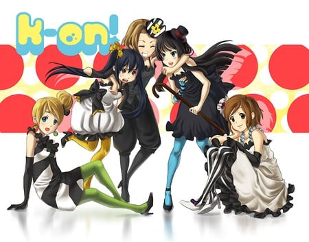 k-On! - ritsu tainaka, music, band, nodoka manabe, ui hirasawa, tsumugi kotobuki, sawako yamanaka, mio akiyama, yui hirasawa, group