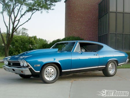 Chevy Chevelle - blue, gm