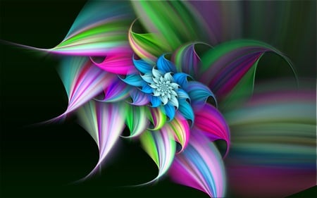 Summer Flower 2010 - flower, apo, pastels, fractal