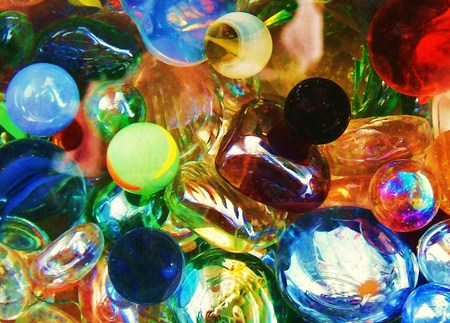 LOST MARBLES - foxy, glass, texture, abstract, colorful