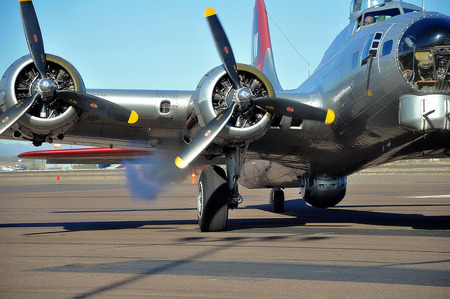 B-17 at Deer Valley Airport Phoenix AZ - aircraft, b-17, bomber, plane