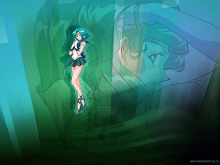 Neptune background - sailor, moon, scout, background, michiru, pisces, senshi, kaioh, anime, michelle, neptune