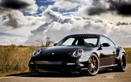 porche outside - cars, porche