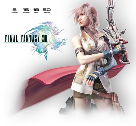 Final Fantasy 13 - anime, final fantasy, lightning, games