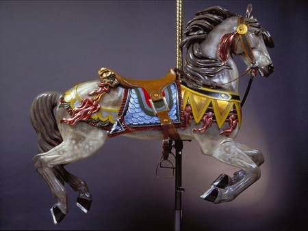 Carousel Horse - fun, carousels, horses, entertainment, animals