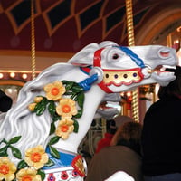 Closeup Carousel Horse