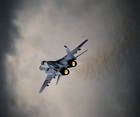 mig29 - aircraft, antique