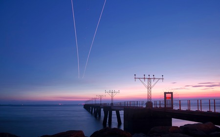 sunset - sky, nature, sunset