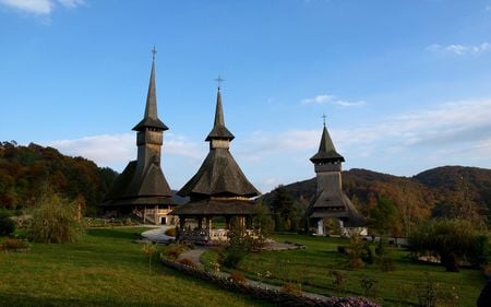 AMAZING ROMANIA - tranquility, religion, monastery, green, grass