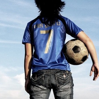 football ,female   