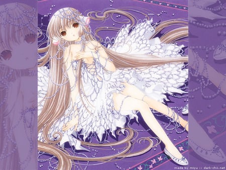 From Chobits Artbook - chobits, clamp