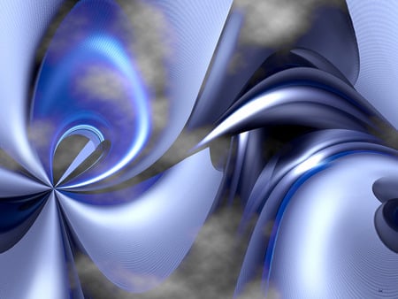 AbZ-161 - 3d and cg, abstract, blue