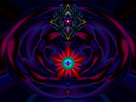 The Power of Love - fractal, eye candy, abstract