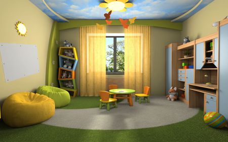 CHILDREN ROOM - room, interior, children