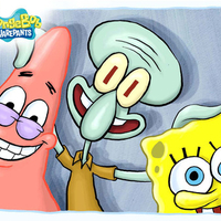 Spongebob and friends