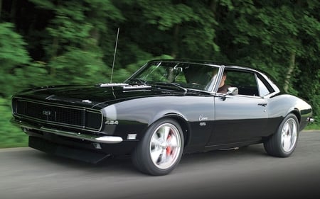 SS camaro 454 - hot rod, muscle car, chevrolet, chevy, camaro