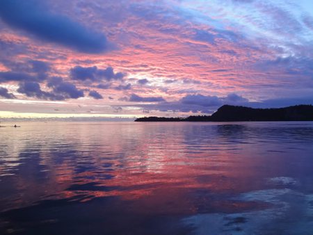 Lights Game of the Sea - horizon, bay, coast, white, lakes, reflections, amazing, purple, view, cool, game, reflected, paysage, boat, islands, sailing, scarlat, scenario, ambar, wawes, nature, pink, beautiful, mirror, photoshop, sea, nice, sky, trees, photography, water, black, scarlet, oceans, clouds, rivers, scene, paisagem, sail, forests, seascape, paisage, plants, violet, foam, forces of nature, red, blue, scenery, awesome, photo, natural, lights, amber