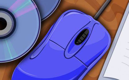 Mouse Clicker. jpg - blue, computer, mouse, internet, cds