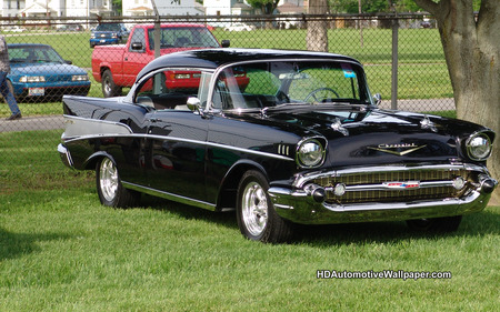 Black 57 Chevy