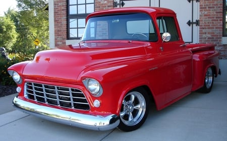 Killer Chevy Classic - truck, hot rod, muscle car, chevy truck, classic, classic truck, chevrolet, chevy