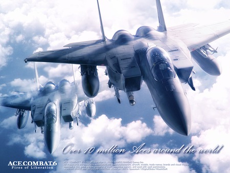 Fighet jet (Ace Combat) - fighter, ace combat, fighter jet, jet