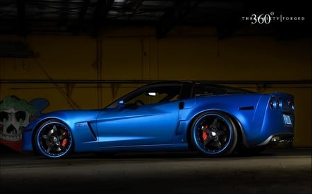 360 Degree Forged Corvette - chevrolet, chevy, hot rod, sports car, muscle car, cars, chevy corvette, corvette