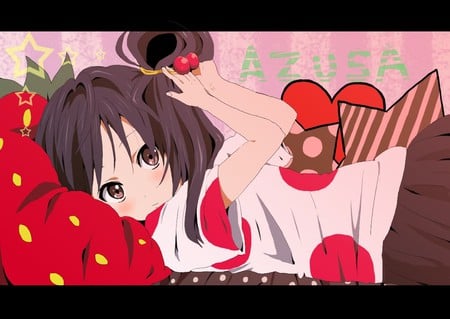 Azusa K-On!! Season 2 - k-on, azusa, season, 2, mio, yui