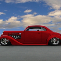 Santas Red Sled